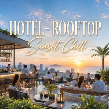 HOTEL - Rooftop - Sunset Chill