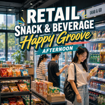RETAIL - Snack & Beverage - Happy Groove - AFTERNOON