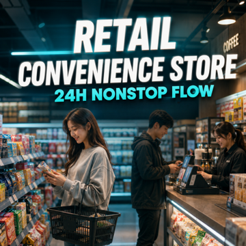 RETAIL - Convenience Store - 24H Nonstop Flow