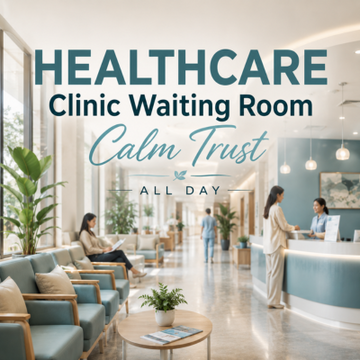 HEALTHCARE - Clinic Waiting Room - Calm Trust - ALL DAY
