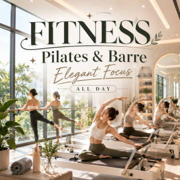 FITNESS - Pilates & Barre - Elegant Focus - ALL DAY